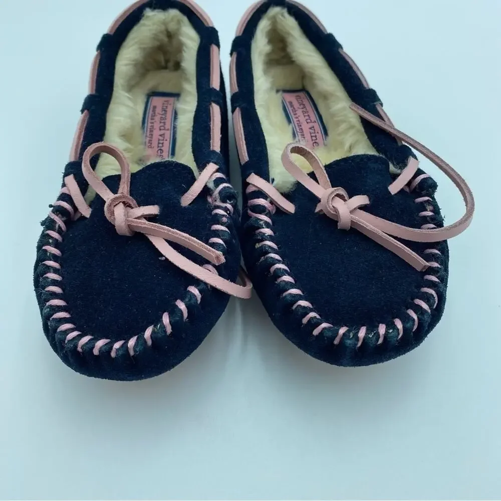 Vineyard Vines slippers kids size 10‎